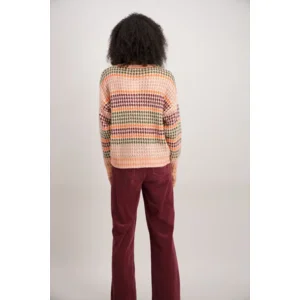 Signe Nature Pull: Los gebreid, strepen ( Signe.1321 )
