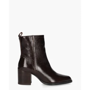 Gioia Agnes Donkerbruin Dames Enkelboots