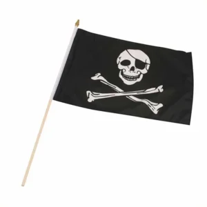 Piratenvlag doodshoofd