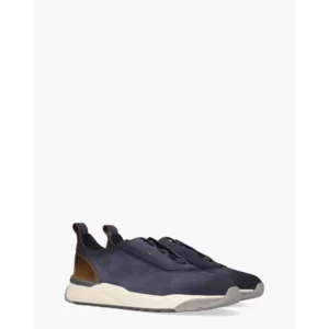 Santoni 22032 Donkerblauw Herensneakers