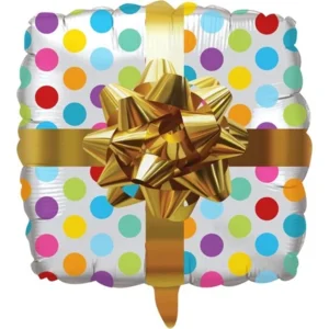 Helium tank - Happy Birthday - Met 4 folieballonnen, 12 latexballonnen en lint