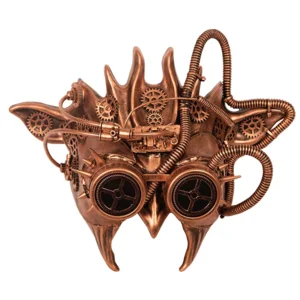 Steampunk Masker Brons | Ive's Masker | retrofuturistisch