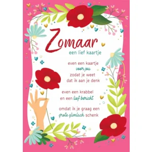 Kaart - Zomaar een lief kaartje - Lifetime of love - 01-LV.GBE.0035