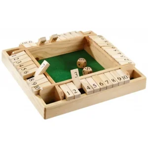 Spel - Shut the box - 4 Spelers