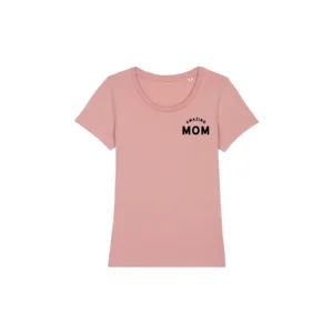 Amazing mom t-shirt dames XS Canyon pink