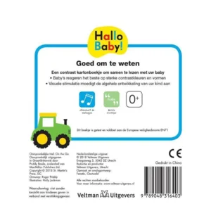 Boek - Hallo baby - Onderweg