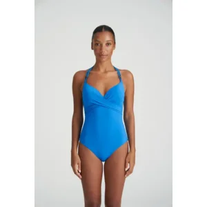 Marie Jo Swim Flidais voorgevormd badpak in kobalt blauw