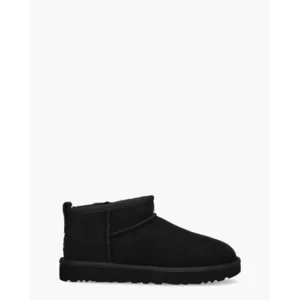 UGG Classic Ultra Mini Boot Black Dames Enkelboots
