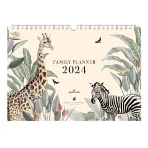Familieplanner - 2024 - Jungle - 5 personen