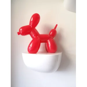 Bitten Nachtlamp Ballon Hond Rood Kinderen