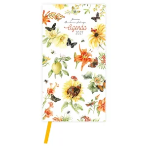 Agenda - Gele bloemen - Janneke Brinkman - 2027 - 9x17cm
