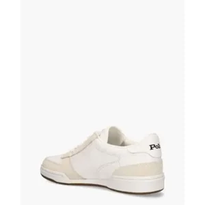 Polo Ralph Lauren Polo Court Wit/Beige Herensneakers