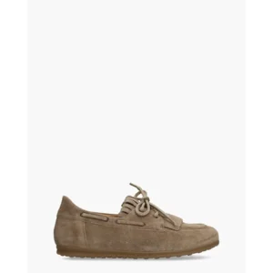 Gabor 6033.02.005 Dames Taupe Veterschoenen