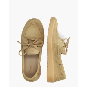 Posa Boat Loafer Lichtbruin Heren Veterschoenen