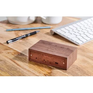 GINGKO FLIP CLICK CLOCK WALNUT