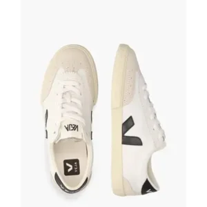 Veja Volley Canvas Zwart/Wit Herensneakers