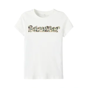 Name it Meisjes Kinderkleding Tshirt Femelina Bright White