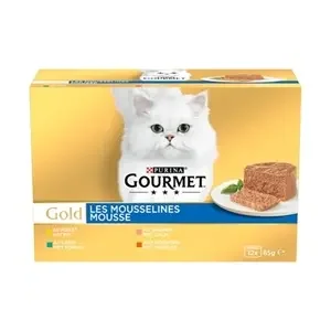 GOURMET GOLD 12-PACK FIJNE MOUSSE 12X85 GR