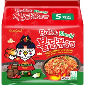 KR Noodle Hot Chicken Kimchi 5x135 gr.