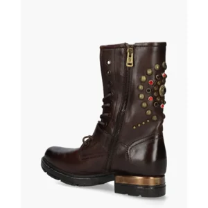 A.s.98 B80212 Bruin Dames Veterboots