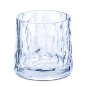 Onbreekbaar clubglas CLUB N°2, transparant lichtblauw (Aquamarine), 1 stuk, 25cl Koziol