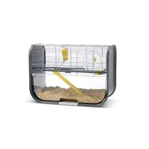 Savic Hamsterkooi Geneva Antraciet / Zilver 60 x 29 x 44 cm