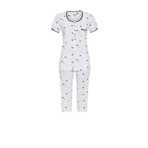 Ringella Dames Pyjama: Korte mouw en 3/4 broek ( Tencel ) ( RIN.264 )