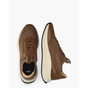 Boss Evo Slon Bruin Herensneakers