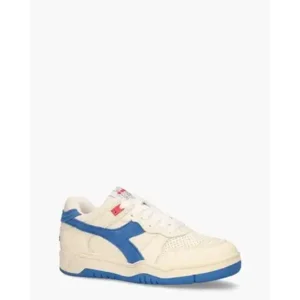 Diadora Heritage B.560 Used Legacy Italia Off-White/Blauw Damessneakers