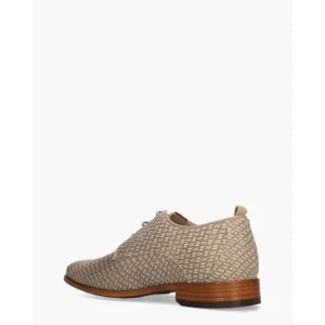 Rehab Greg Braid Grijs/Beige Heren Veterschoenen
