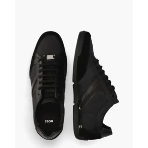 Boss Saturn Low MX A Zwart Herensneakers