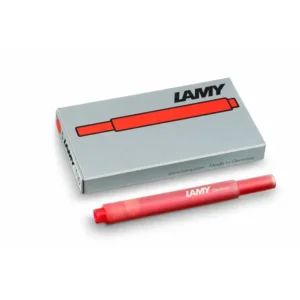 Lamy inktpatronen doos van 5 rood T10