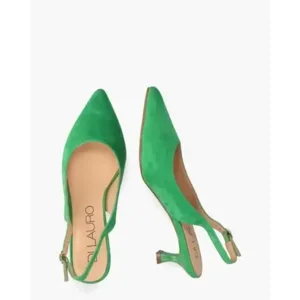 Di Lauro Rebecca Groen Dames Slingbackpumps