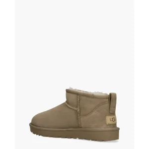 Ugg Classic Ultra Mini Taupe Dames Enkellaarsjes