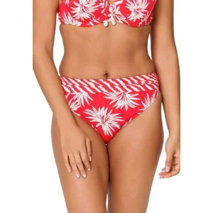 Lingadore Exotic strapless bikini in rood en wit