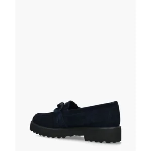 Di Lauro Celestina Donkerblauwe Damesloafers
