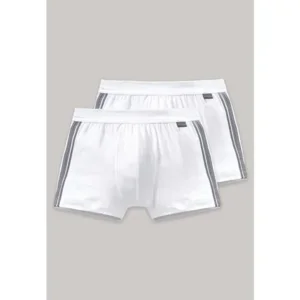Schiesser Cotton Stretch Short 2Pack - 035111 – White