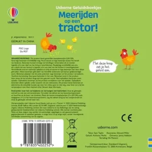 Boek - Zo klinkt een tractor! - Met geluid