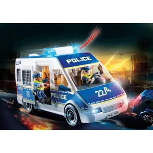 Playmobil City action - Politie-manschapswagen, met licht en geluid