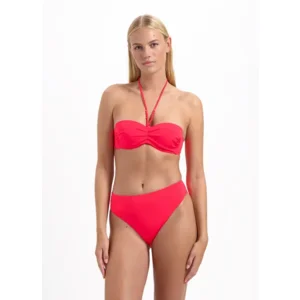 Cyell Treasure strapless voorgevormde bikini in rozerood