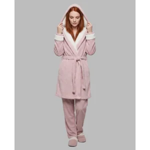 Egatex Kamerjas Dames: Roze, met Riem, Warm ( EGA.559 )