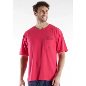 Tom Tailor Pyjama Heren: Carree broek katoen ( CEC.57 )