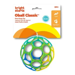 Grijpspeeltje - Oball - Blauw/groen
