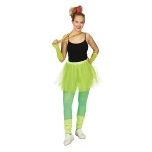 Neon gele Tutu - Gele Tutu medium lengte - Tutu 40 cm