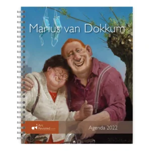 Week agenda - 2022  - Marius van Dokkum -12.7x17.8cm