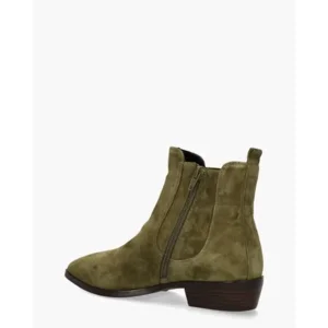 Di Lauro JY213-PR14 Groen Chelseaboots