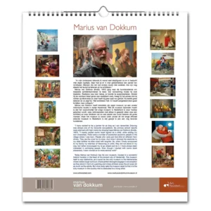 Maand kalender - 2023 - Marius van Dokkum - 30x34,5cm