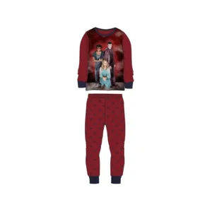 Nachtwacht - Pyjama (Rood) - 134/140 146/152