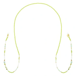 Brillenketting - Hearts Groen
