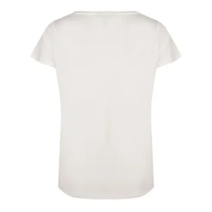 Esqualo T shirt: wit met print ( ESQ.166)